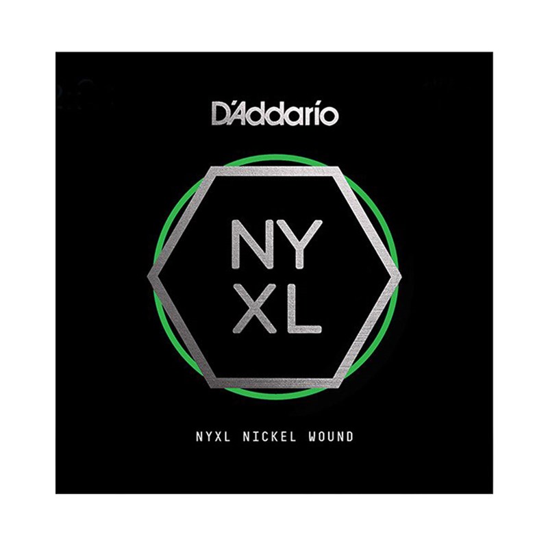 D'Addario NYNW022 NYXL Nickel Wound Electric Guitar Single String, .022